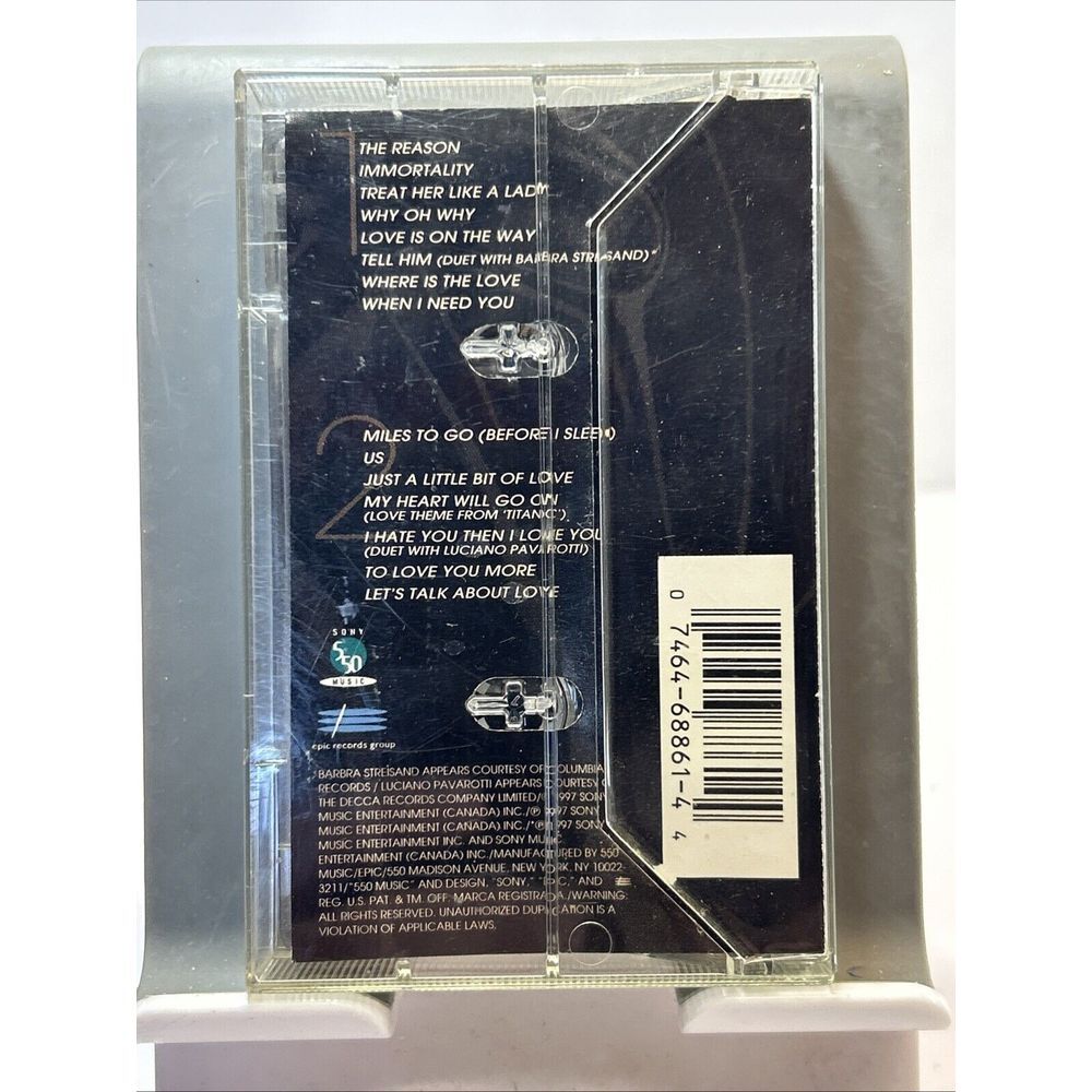 Let's Talk About Love by Celine‎ Dion (Cassette, 1997) - Picture 2 of 3